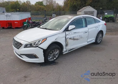 2015 Hyundai Sonata Limited from USA, damaged, VIN 5NPE34AF4FH048992
